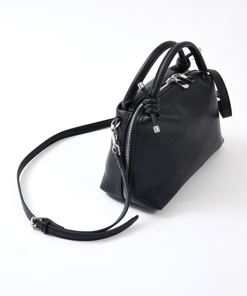 LOWELL things(ロウェル シングス)の「【新色追加/再入荷】Muget/ダブルハンドルミニショルダーBAG(ショルダーバッグ・レディース・アイボリー/ライトブルー/ライラック/ブラック/シルバー/オレンジ/ゴールド/ブルー・フリー)」の17枚目の写真