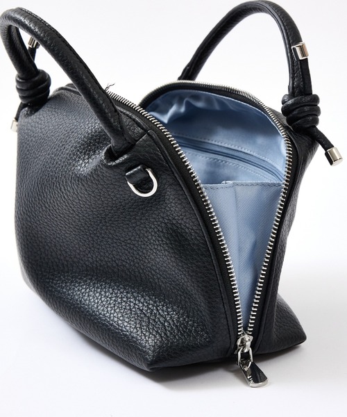LOWELL things(ロウェル シングス)の「【新色追加/再入荷】Muget/ダブルハンドルミニショルダーBAG(ショルダーバッグ・レディース・アイボリー/ライトブルー/ライラック/ブラック/シルバー/オレンジ/ゴールド/ブルー・フリー)」の22枚目の写真