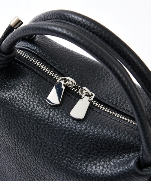 LOWELL things(ロウェル シングス)の「【新色追加/再入荷】Muget/ダブルハンドルミニショルダーBAG(ショルダーバッグ・レディース・アイボリー/ライトブルー/ライラック/ブラック/シルバー/オレンジ/ゴールド/ブルー・フリー)」の21枚目の写真