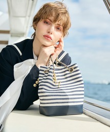 EIMY ISTOIRE | クラシックマリンバケットバッグ(かごバッグ)