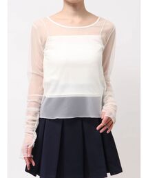 dazzlin | 2wayシアートップス(Tシャツ/カットソー)