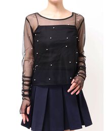 dazzlin | 2wayシアートップス(Tシャツ/カットソー)