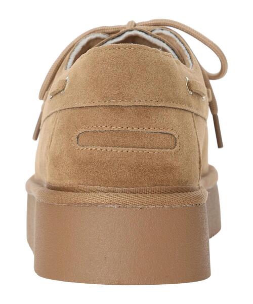 Samansa Mos2(サマンサ モスモス)の「プラットフォームデッキシューズ(その他シューズ・レディース・ベージュ/モカ・L/M)」の4枚目の写真