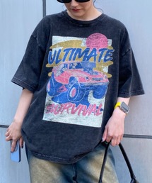 link lot | 【26春夏新作】古着オマージュ加工プリントTシャツ(Tシャツ/カットソー)