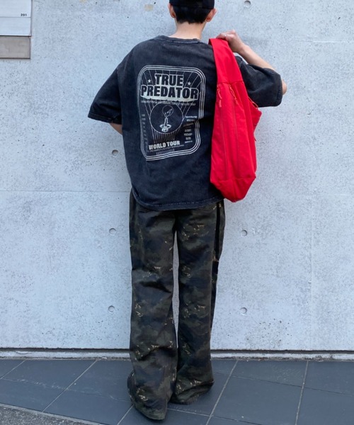 link lot(リンクロット)の「古着オマージュ加工プリントTシャツ(Tシャツ/カットソー・メンズ・ブラック系その他/ブラック系その他2/ブラック/ブラック系その他3/ブラック系その他4/ブラック系その他6/ブラック系その他7/ブラック系その他5・L/M)」の20枚目の写真