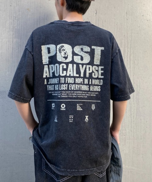 link lot(リンクロット)の「古着オマージュ加工プリントTシャツ(Tシャツ/カットソー・メンズ・ブラック系その他/ブラック系その他2/ブラック/ブラック系その他3/ブラック系その他4/ブラック系その他6/ブラック系その他7/ブラック系その他5・L/M)」の22枚目の写真