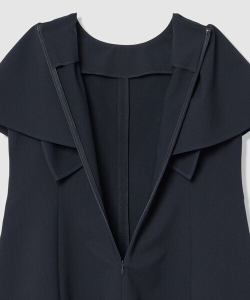 ANAYI（アナイ）の「【セットアップ対応商品】サッカーストレッチペプラム ブラウス（シャツ/ブラウス・レディース・ネイビー・36/38）」の14枚目の写真