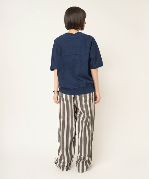 RNA-N(アールエヌエーエヌ)の「M2670 インディゴT(Tシャツ/カットソー・レディース・ワンウォッシュ/ダークインディゴブルー/ライトインディゴブルー・FREE)」の16枚目の写真
