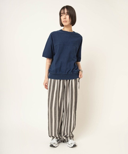 RNA-N(アールエヌエーエヌ)の「M2670 インディゴT(Tシャツ/カットソー・レディース・ワンウォッシュ/ダークインディゴブルー/ライトインディゴブルー・FREE)」の14枚目の写真