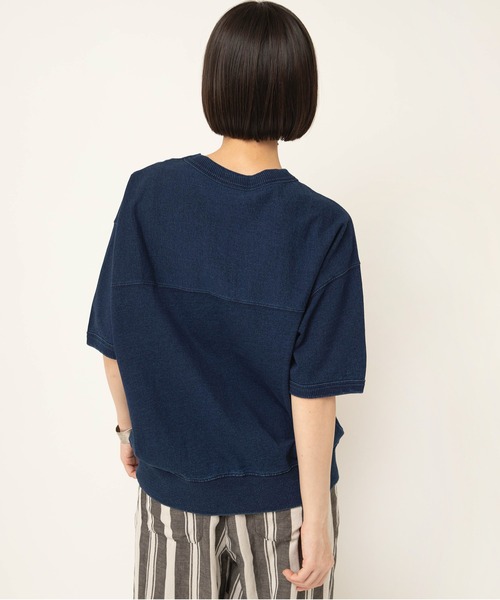 RNA-N(アールエヌエーエヌ)の「M2670 インディゴT(Tシャツ/カットソー・レディース・ワンウォッシュ/ダークインディゴブルー/ライトインディゴブルー・FREE)」の9枚目の写真