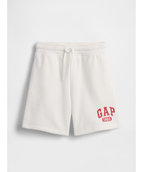 GAP(ギャップ)の「フレンチテリー GAPロゴ スウェットショートパンツ (幼児・ベビー)(スウェットパンツ・キッズ・ネイビー/オフホワイト/グレー・70cm/80cm/90cm/95cm/100cm/105cm/110cm)」の2枚目の写真