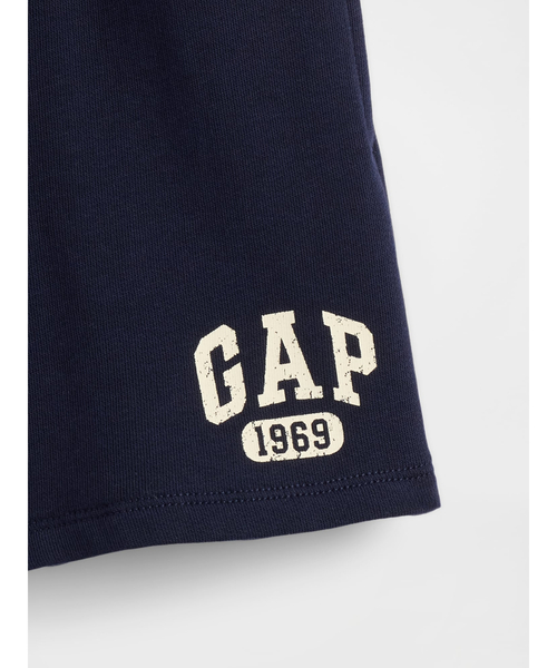 GAP(ギャップ)の「フレンチテリー GAPロゴ スウェットショートパンツ (幼児・ベビー)(スウェットパンツ・キッズ・ネイビー/オフホワイト/グレー・70cm/80cm/90cm/95cm/100cm/105cm/110cm)」の7枚目の写真