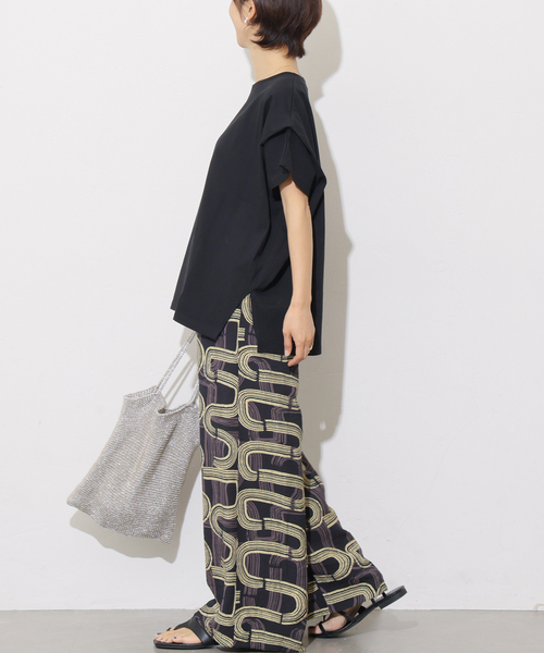 JOURNAL STANDARD relume(ジャーナルスタンダード レリューム)の「モダンアフリカンプリントパンツ(その他パンツ・レディース・ブラウン/ブラック・36/38)」の22枚目の写真