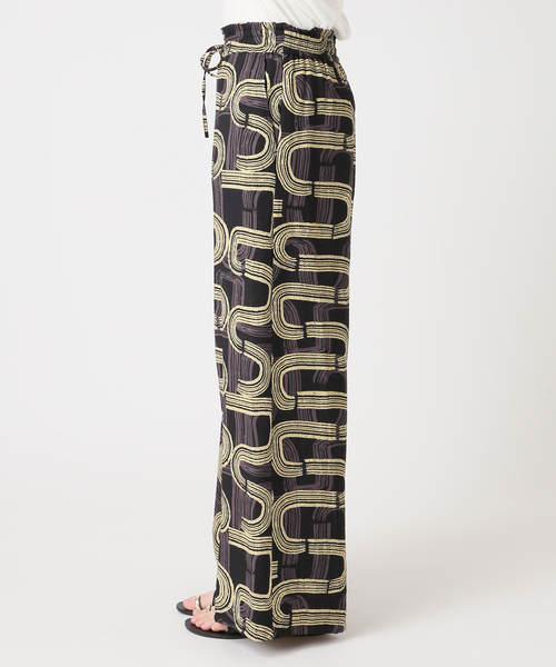 JOURNAL STANDARD relume(ジャーナルスタンダード レリューム)の「モダンアフリカンプリントパンツ(その他パンツ・レディース・ブラウン/ブラック・36/38)」の12枚目の写真