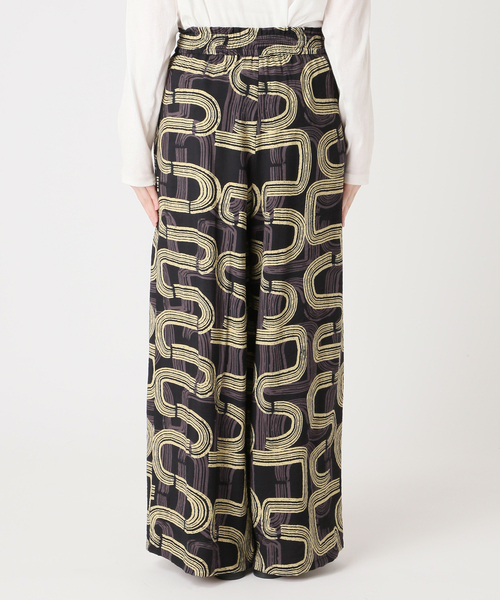 JOURNAL STANDARD relume(ジャーナルスタンダード レリューム)の「モダンアフリカンプリントパンツ(その他パンツ・レディース・ブラウン/ブラック・36/38)」の13枚目の写真