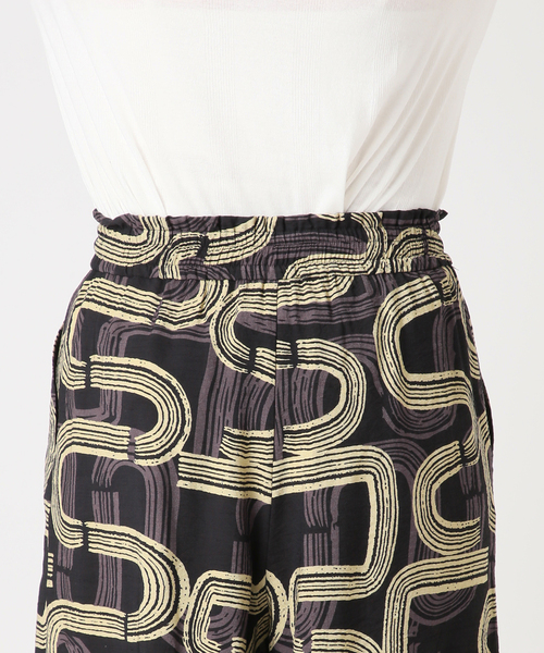 JOURNAL STANDARD relume(ジャーナルスタンダード レリューム)の「モダンアフリカンプリントパンツ(その他パンツ・レディース・ブラウン/ブラック・36/38)」の16枚目の写真