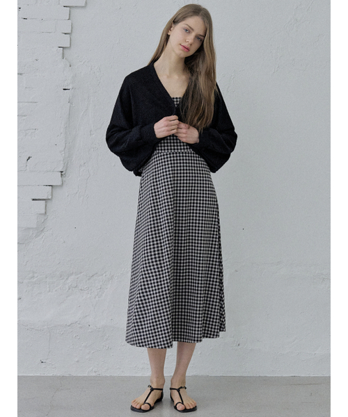 AVANT-G(アバン)の「Boucle Knit Bolero - BLACK(カーディガン/ボレロ・レディース・その他・FREE)」の4枚目の写真