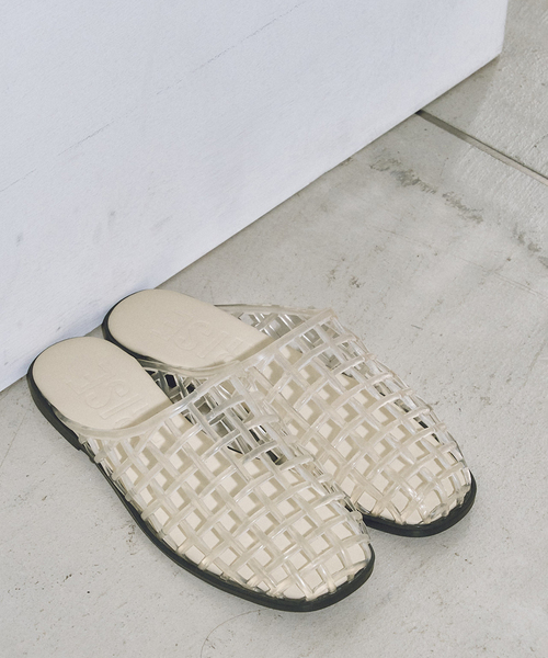 GRISE(グリーズ)の「《WEB+一部店舗限定》GRISE JELLY LATTICE ミュール(その他シューズ・レディース・オレンジ/その他/ブラウン・SMALL/MEDIUM/LARGE)」の3枚目の写真