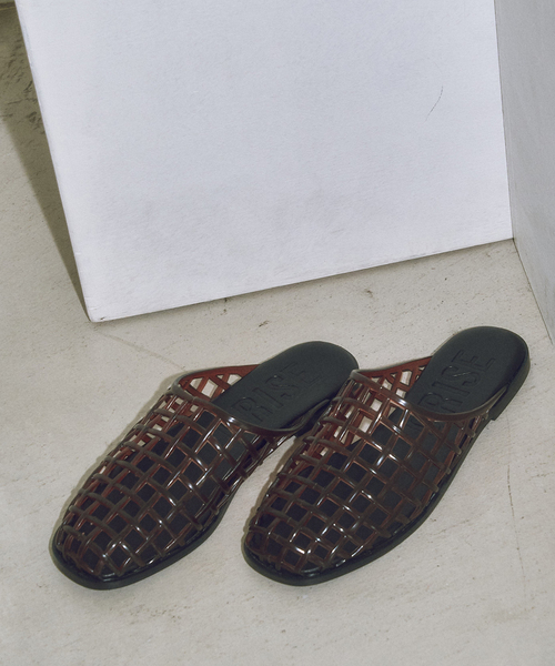 GRISE(グリーズ)の「《WEB+一部店舗限定》GRISE JELLY LATTICE ミュール(その他シューズ・レディース・オレンジ/その他/ブラウン・SMALL/MEDIUM/LARGE)」の5枚目の写真