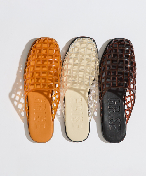 GRISE(グリーズ)の「《WEB+一部店舗限定》GRISE JELLY LATTICE ミュール(その他シューズ・レディース・オレンジ/その他/ブラウン・SMALL/MEDIUM/LARGE)」の15枚目の写真