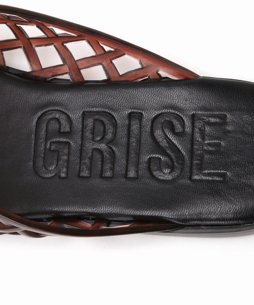 GRISE(グリーズ)の「《WEB+一部店舗限定》GRISE JELLY LATTICE ミュール(その他シューズ・レディース・オレンジ/その他/ブラウン・SMALL/MEDIUM/LARGE)」の22枚目の写真