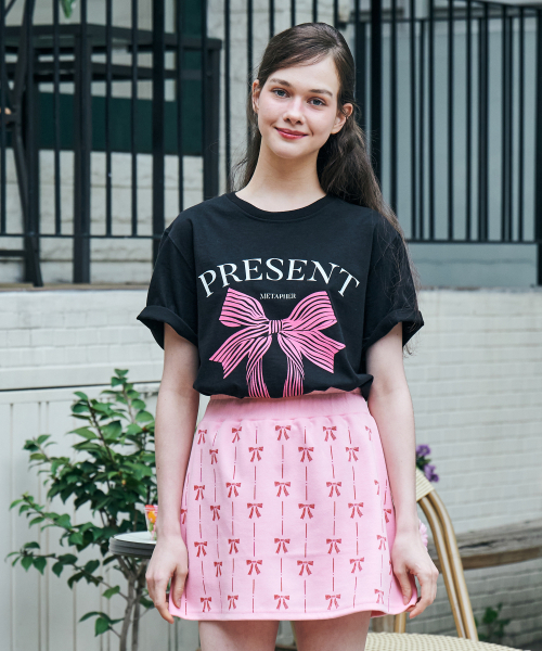 METAPHER(メタファ)の「METギフトプリント半袖Tシャツブラック(Tシャツ/カットソー・レディース・その他・FREE)」の5枚目の写真
