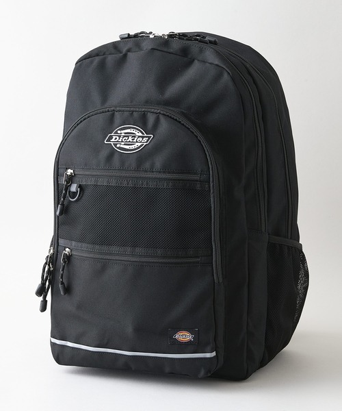 Dickies（ディッキーズ）の「【DICKIES/ディッキーズ】【容量約30L】スチューデントデイバッグ シンプルデザイン 内外ポケット タウンユース アウトドア 通勤 通学 ユニセックス（バックパック/リュック・メンズ・レッド/ホワイト/ブラック・FREE）」の2枚目の写真