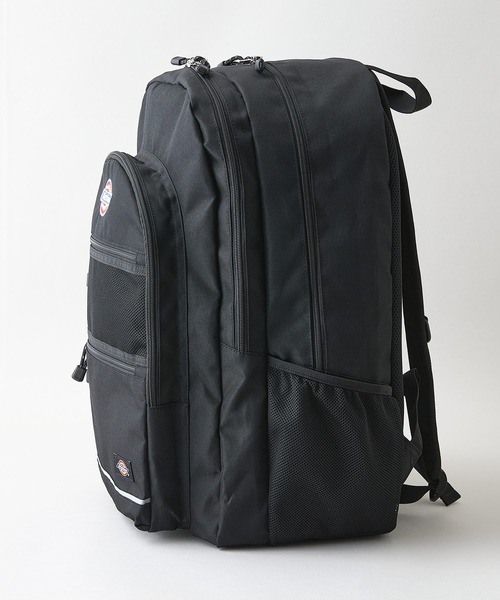 Dickies（ディッキーズ）の「【DICKIES/ディッキーズ】【容量約30L】スチューデントデイバッグ シンプルデザイン 内外ポケット タウンユース アウトドア 通勤 通学 ユニセックス（バックパック/リュック・メンズ・レッド/ホワイト/ブラック・FREE）」の5枚目の写真