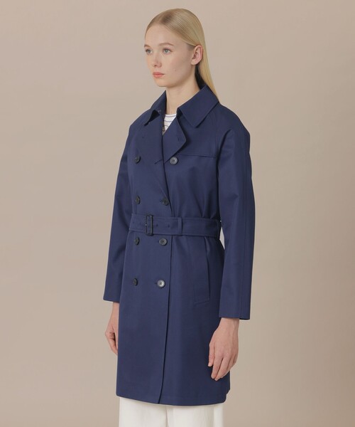 MACKINTOSH LONDON（マッキントッシュ ロンドン）の「【WEB・一部店舗限定】【FALKIRK/ファルカーク】ハイブリッドギャバジントレンチコート（トレンチコート・レディース・ベージュ/ネイビー・40/38）」の7枚目の写真