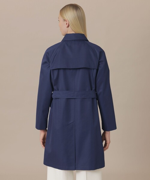 MACKINTOSH LONDON（マッキントッシュ ロンドン）の「【WEB・一部店舗限定】【FALKIRK/ファルカーク】ハイブリッドギャバジントレンチコート（トレンチコート・レディース・ベージュ/ネイビー・40/38）」の8枚目の写真