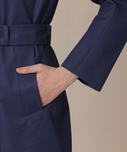 MACKINTOSH LONDON（マッキントッシュ ロンドン）の「【WEB・一部店舗限定】【FALKIRK/ファルカーク】ハイブリッドギャバジントレンチコート（トレンチコート・レディース・ベージュ/ネイビー・40/38）」の10枚目の写真