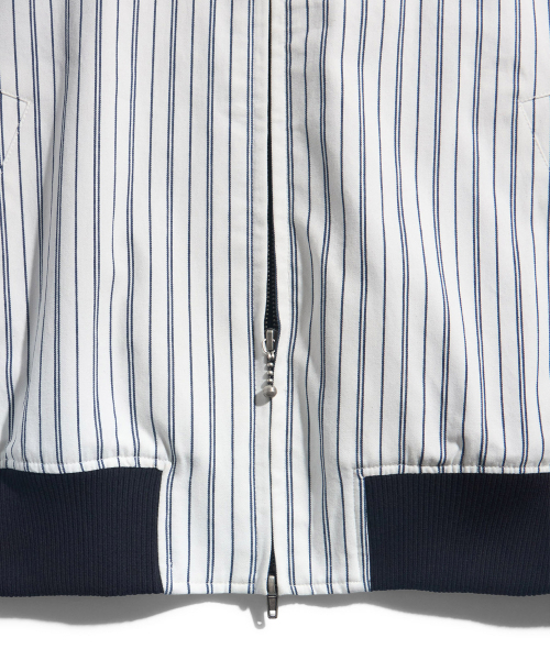 51%（フィフティーワンパーセント）の「Stripe blouson - white（ブルゾン・メンズ・その他・MEDIUM/LARGE）」の3枚目の写真