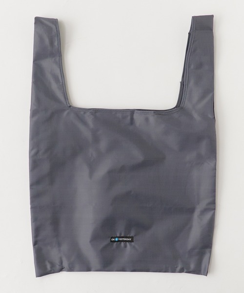 OK YESTERDAY（オッケーイエスタデイ）の「OK YESTERDAY / オーケー イエスタデイ パッカブル ナイロンバッグ  / PACKABLE NYLON BAG 秋 秋服 2026年秋冬（エコバッグ/サブバッグ・メンズ・ネイビー/オレンジ/グリーン/レッド/ブラック/グレー/ブルー・FREE）」の11枚目の写真