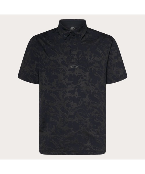 OAKLEY(オークリー)の「オークリー O-SYNC PACK POLO GRAPHIC 1.0/ポロシャツ/スポーツ・トレーニングコレクション/OAKLEY(ポロシャツ・メンズ・ブラック・M/L/S)」の7枚目の写真