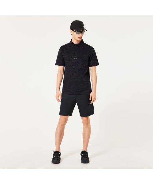 OAKLEY(オークリー)の「オークリー O-SYNC PACK POLO GRAPHIC 1.0/ポロシャツ/スポーツ・トレーニングコレクション/OAKLEY(ポロシャツ・メンズ・ブラック・M/L/S)」の6枚目の写真