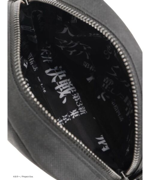 CALNAMUR(カルナムール)の「【新世紀エヴァンゲリオンコラボ】ネルフマークポシェットバッグ(ショルダーバッグ・レディース・ピンク/ブラック・FREE)」の8枚目の写真