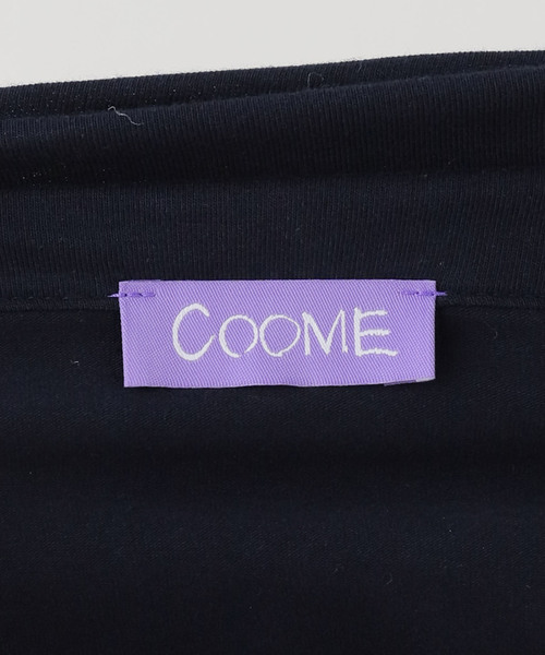 COOME（コーメ）の「【COOME/コーメ】 FOLD OVER SLEEVELESS TOP（Tシャツ/カットソー・レディース・ブラウン/ネイビー・SMALL）」の11枚目の写真