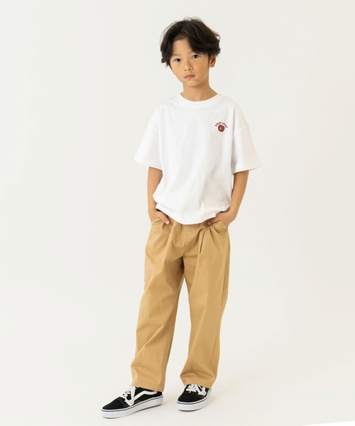 and D. petit main（アンドディープティマイン）の「【親子リンク】【365D.】DINER半袖Tシャツ（Tシャツ/カットソー・キッズ・イエロー/グリーン/ブルー/ホワイト/ライトグレー・90cm/140cm/130cm/120cm/100cm/110cm）」の9枚目の写真