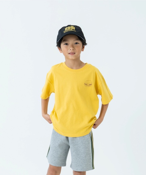 and D. petit main（アンドディープティマイン）の「【親子リンク】【365D.】DINER半袖Tシャツ（Tシャツ/カットソー・キッズ・イエロー/グリーン/ブルー/ホワイト/ライトグレー・90cm/140cm/130cm/120cm/100cm/110cm）」の13枚目の写真