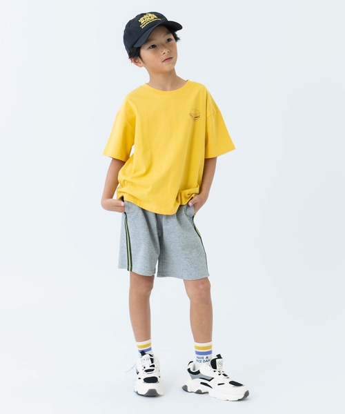 and D. petit main（アンドディープティマイン）の「【親子リンク】【365D.】DINER半袖Tシャツ（Tシャツ/カットソー・キッズ・イエロー/グリーン/ブルー/ホワイト/ライトグレー・90cm/140cm/130cm/120cm/100cm/110cm）」の14枚目の写真