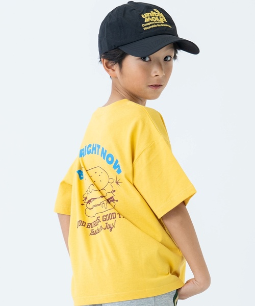 and D. petit main（アンドディープティマイン）の「【親子リンク】【365D.】DINER半袖Tシャツ（Tシャツ/カットソー・キッズ・イエロー/グリーン/ブルー/ホワイト/ライトグレー・90cm/140cm/130cm/120cm/100cm/110cm）」の16枚目の写真
