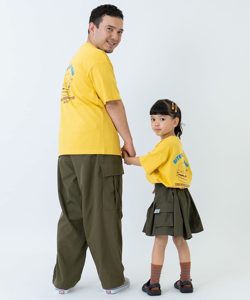 and D. petit main（アンドディープティマイン）の「【親子リンク】【365D.】DINER半袖Tシャツ（Tシャツ/カットソー・キッズ・イエロー/グリーン/ブルー/ホワイト/ライトグレー・90cm/140cm/130cm/120cm/100cm/110cm）」の17枚目の写真