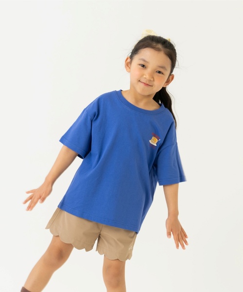 and D. petit main（アンドディープティマイン）の「【親子リンク】【365D.】DINER半袖Tシャツ（Tシャツ/カットソー・キッズ・イエロー/グリーン/ブルー/ホワイト/ライトグレー・90cm/140cm/130cm/120cm/100cm/110cm）」の18枚目の写真