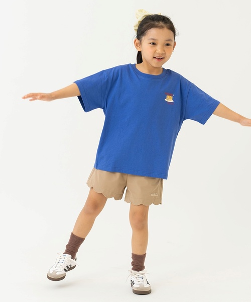 and D. petit main（アンドディープティマイン）の「【親子リンク】【365D.】DINER半袖Tシャツ（Tシャツ/カットソー・キッズ・イエロー/グリーン/ブルー/ホワイト/ライトグレー・90cm/140cm/130cm/120cm/100cm/110cm）」の19枚目の写真