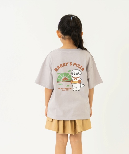 and D. petit main（アンドディープティマイン）の「【親子リンク】【365D.】DINER半袖Tシャツ（Tシャツ/カットソー・キッズ・イエロー/グリーン/ブルー/ホワイト/ライトグレー・90cm/140cm/130cm/120cm/100cm/110cm）」の22枚目の写真