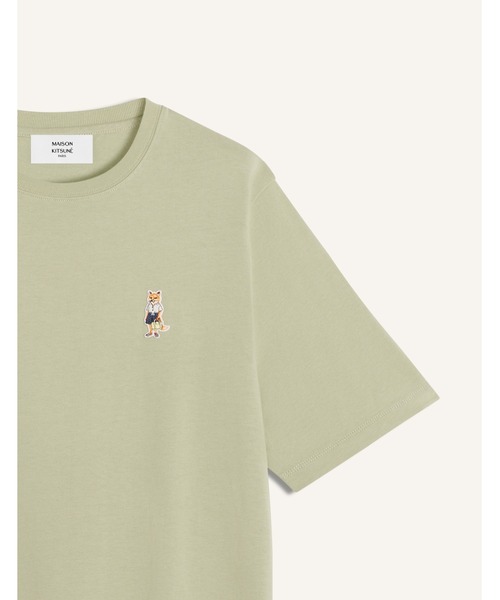 Maison Kitsune(メゾンキツネ)の「DRESSED FOX COMFORT TEE-SHIRT(Tシャツ/カットソー・レディース・アイボリー/ライトカーキ・XL/L/M/S/XS)」の12枚目の写真