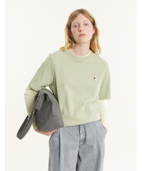 Maison Kitsune(メゾンキツネ)の「DRESSED FOX COMFORT TEE-SHIRT(Tシャツ/カットソー・レディース・アイボリー/ライトカーキ・XL/L/M/S/XS)」の14枚目の写真