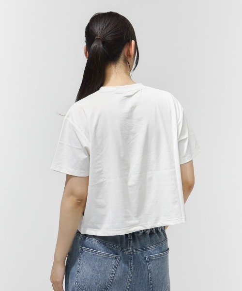 CONVERSE（コンバース）の「コンバース  CS BEARS TEE L 半袖Tシャツ（Tシャツ/カットソー・レディース・ホワイト/チャコールグレー/レモンイエロー・S/M/L）」の5枚目の写真