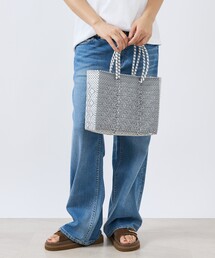 Moon Bird（ムーンバード）の「【MOON BIRD/ムーンバード】メルカドバッグ / カゴバッグ / Sサイズ / ユニセックス（トートバッグ）」