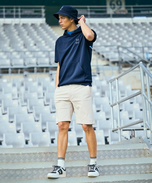 Psycho Bunny（サイコバニー）の「[GOLF]シルエットラインBUNNY 半袖パーカ（パーカー・メンズ・ネイビー/ホワイト/ブラック・MEDIUM/LARGE/X-LARGE）」の6枚目の写真